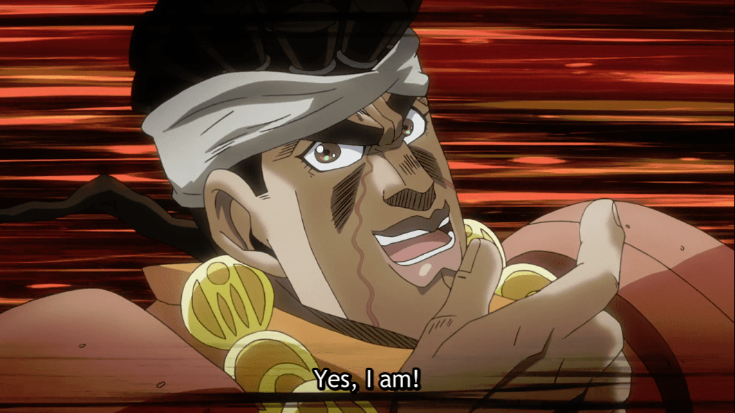 Mohammed Avdol. Yes, I am! Blank Template Imgflip