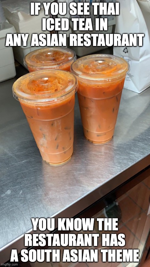 Thai Iced Tea Imgflip