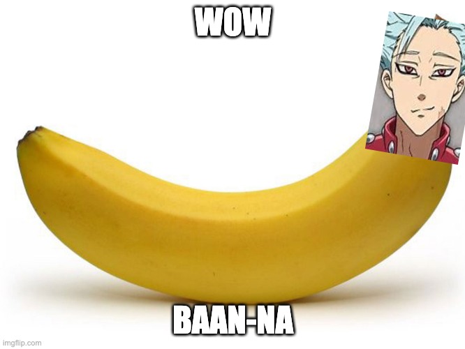 Image tagged in anime,banana Imgflip