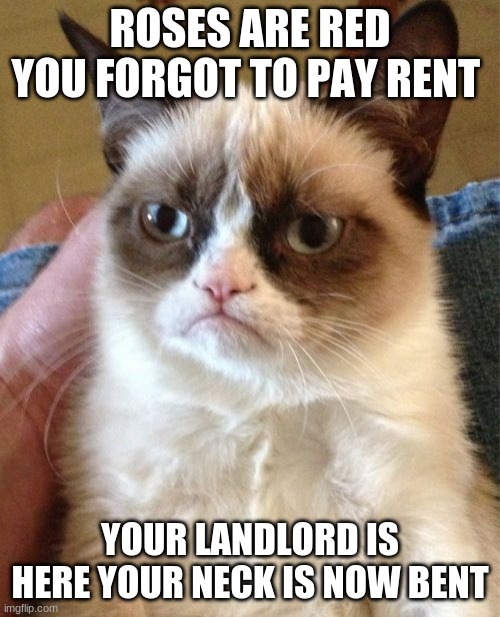 oh no the rent Imgflip