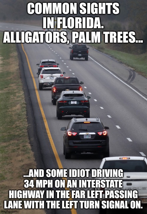 Left lane hog Imgflip