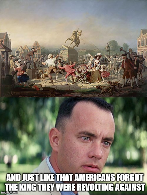 Erasing history is code for "leave my racist heritage alone!!" Imgflip