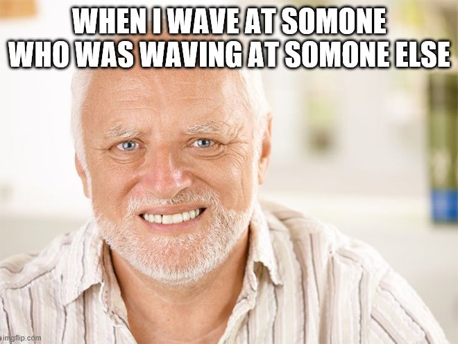 Awkward smiling old man Imgflip