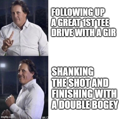 Gotta love golf... Imgflip