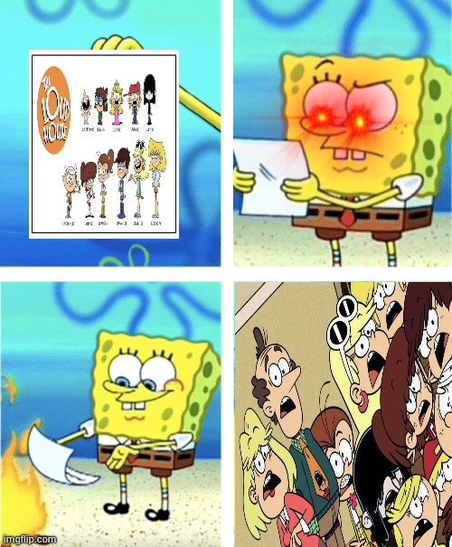 Loud House X Spongebob
