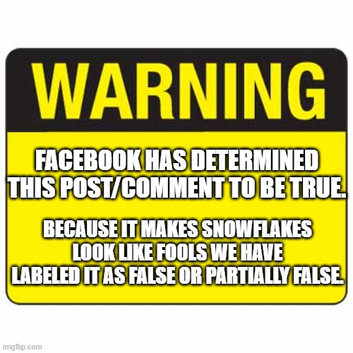 Facebook Warning Imgflip