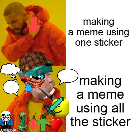 stickers meme Imgflip