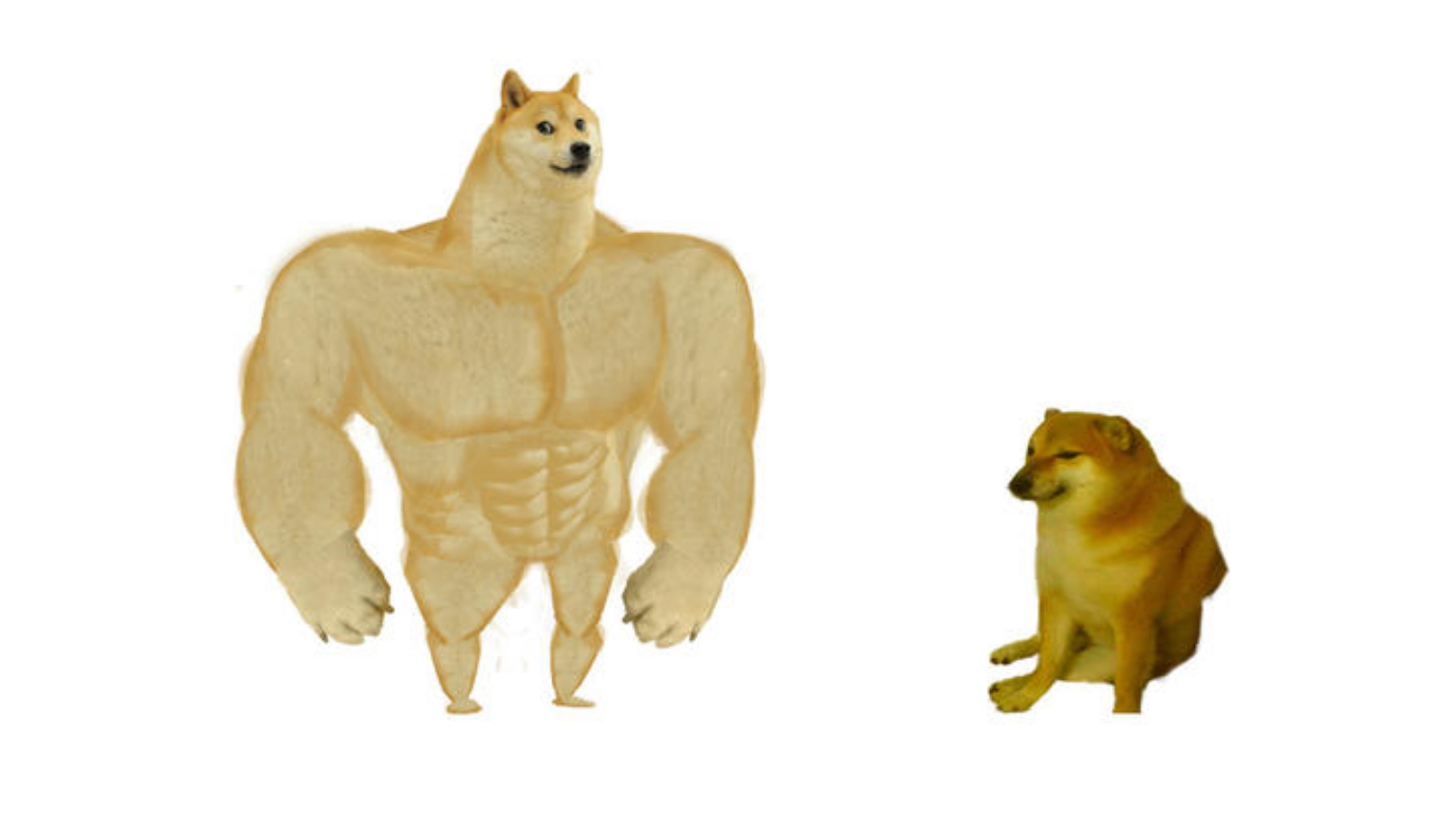 Big Dog Small Dog Blank Template Imgflip