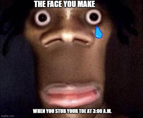 Cursed man (Long face boi) Imgflip
