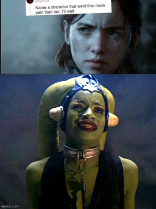 Image tagged in name a character that went thru more pain