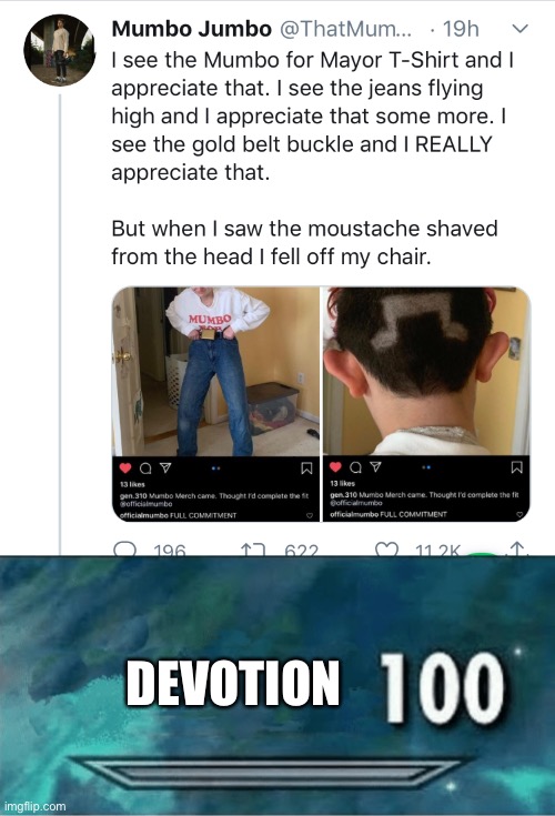 Image tagged in skyrim 100 blank Imgflip