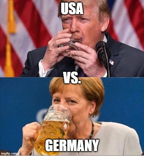 Image tagged in donald trump,angela merkel,usa,germany,politics Imgflip