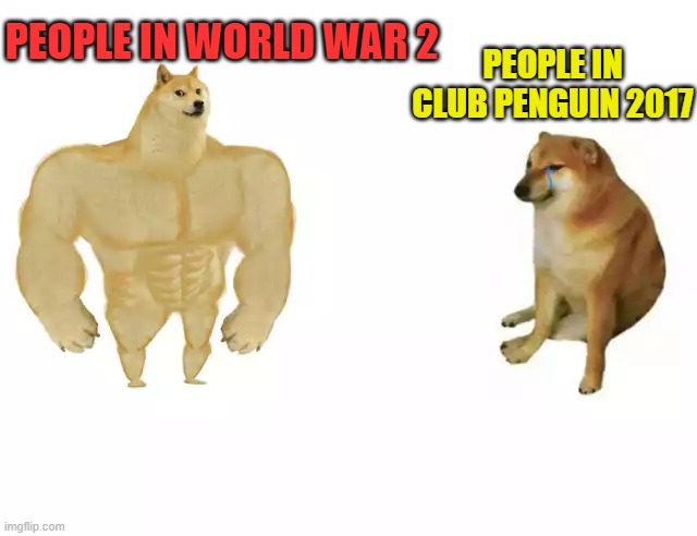 Swole Doge Vs Cheems Transparent Template Swole Doge Vs Cheems In 2020 Meme Template Animal Memes Doge Meme doge wars roblox