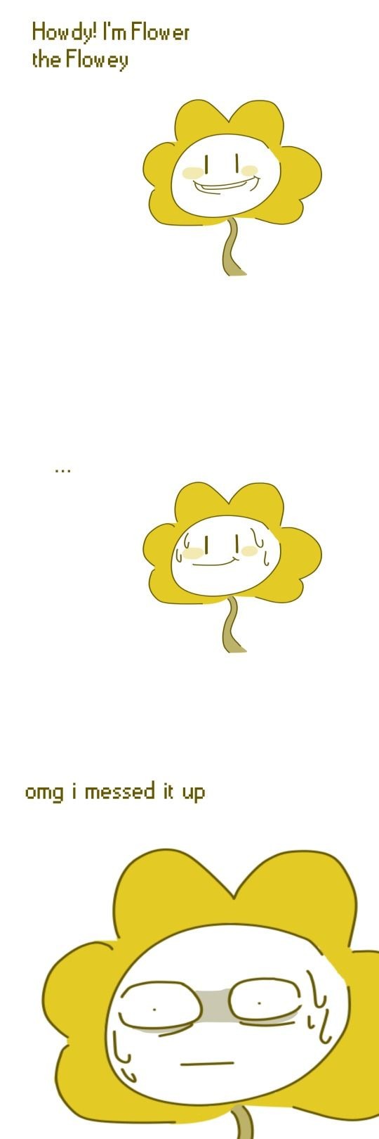 Flower the flowey Blank Template Imgflip