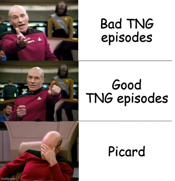 Picard 3panel Imgflip