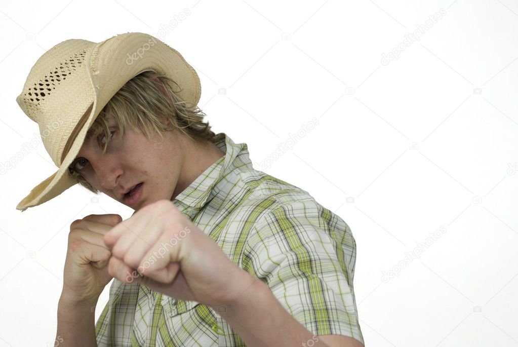 cowboy punch Blank Template Imgflip