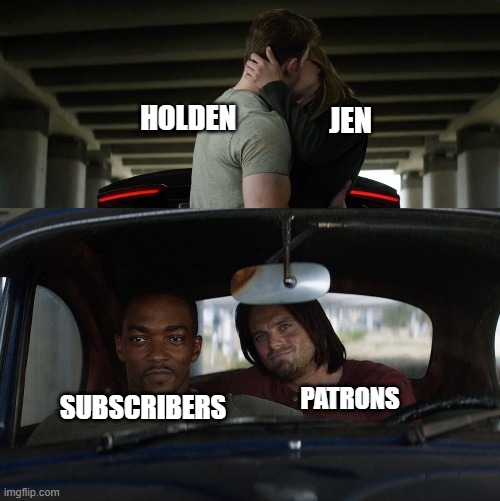 Everyone's reaction to Holden's new gf. Imgflip