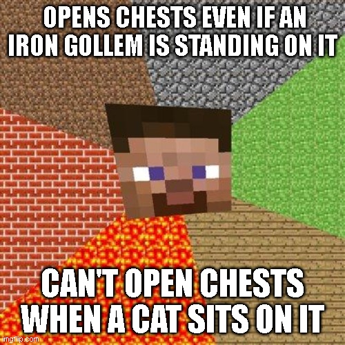 minecraft logic Imgflip
