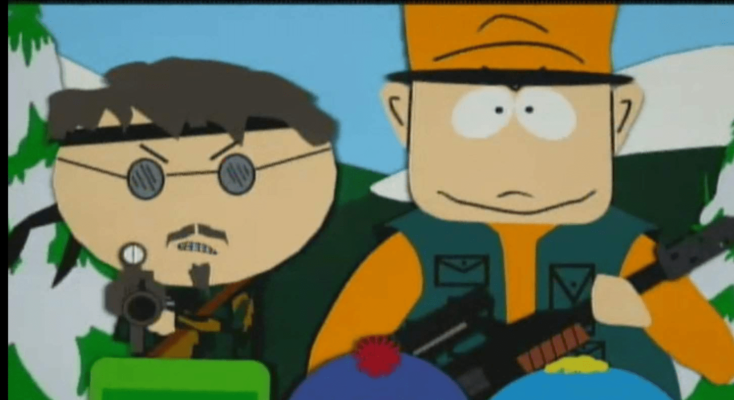 South Park Jimbo and Ned Blank Template Imgflip