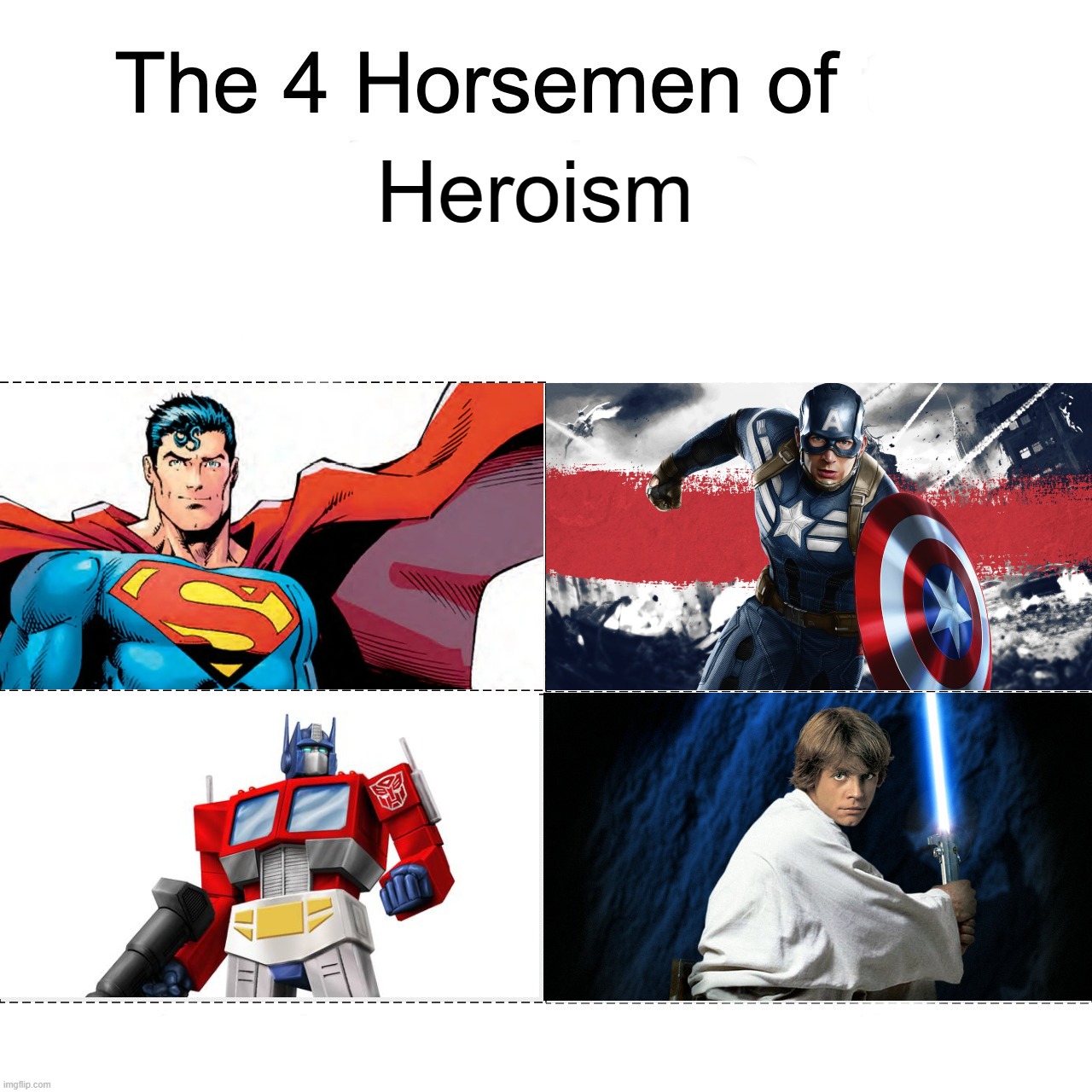 Four horsemen Imgflip