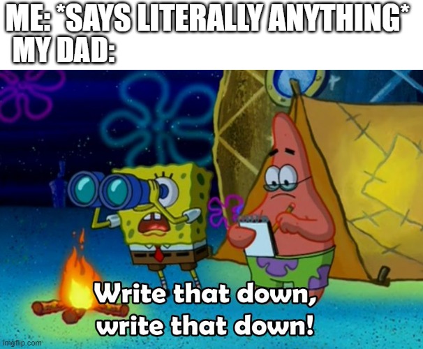 write that down Imgflip
