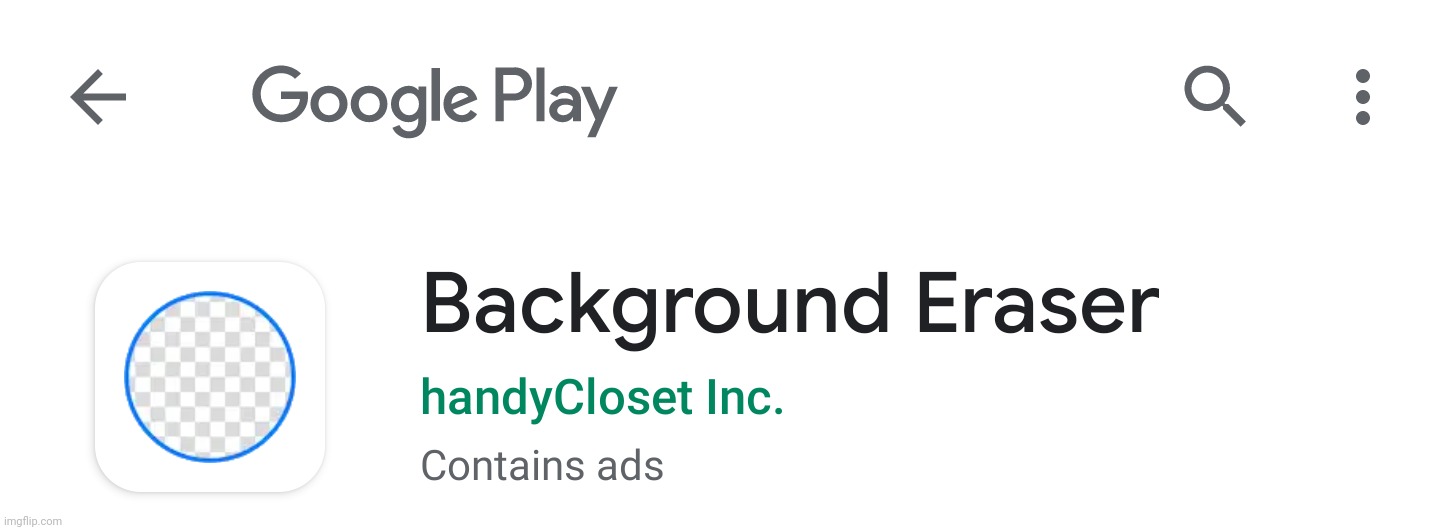 Get the latest version of Background eraser HandyCloset Inc For perfect photo editing