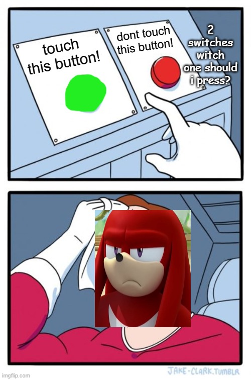two switches *sonic.exe* Imgflip