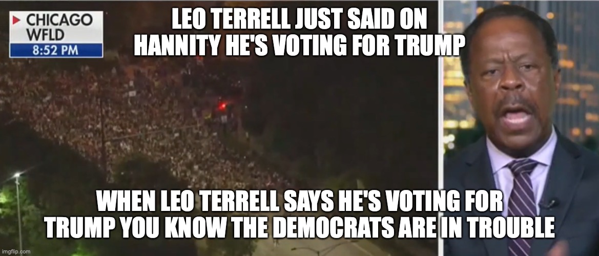 He's voting for Trump Imgflip