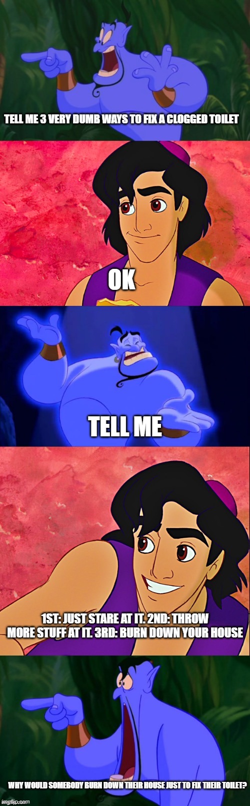 Aladdin and the Genie Memes Imgflip