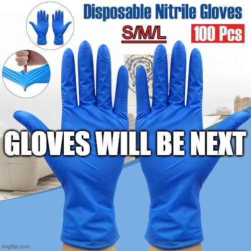 Blue Glove Next Imgflip