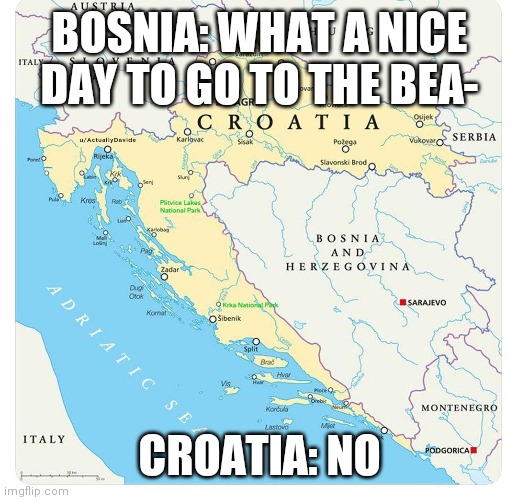 Croatia and bosnia Imgflip
