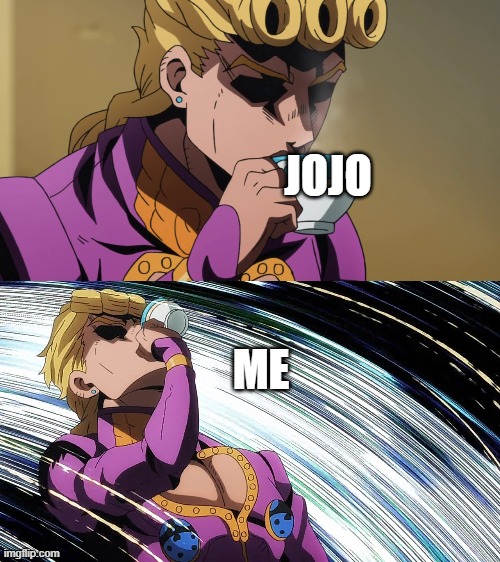 Giorno Sips Tea Imgflip