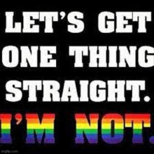 im a straight supporter of the lgbtqia community and this is just a