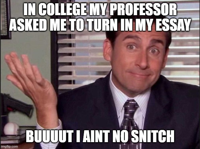 snitches get stitches Imgflip