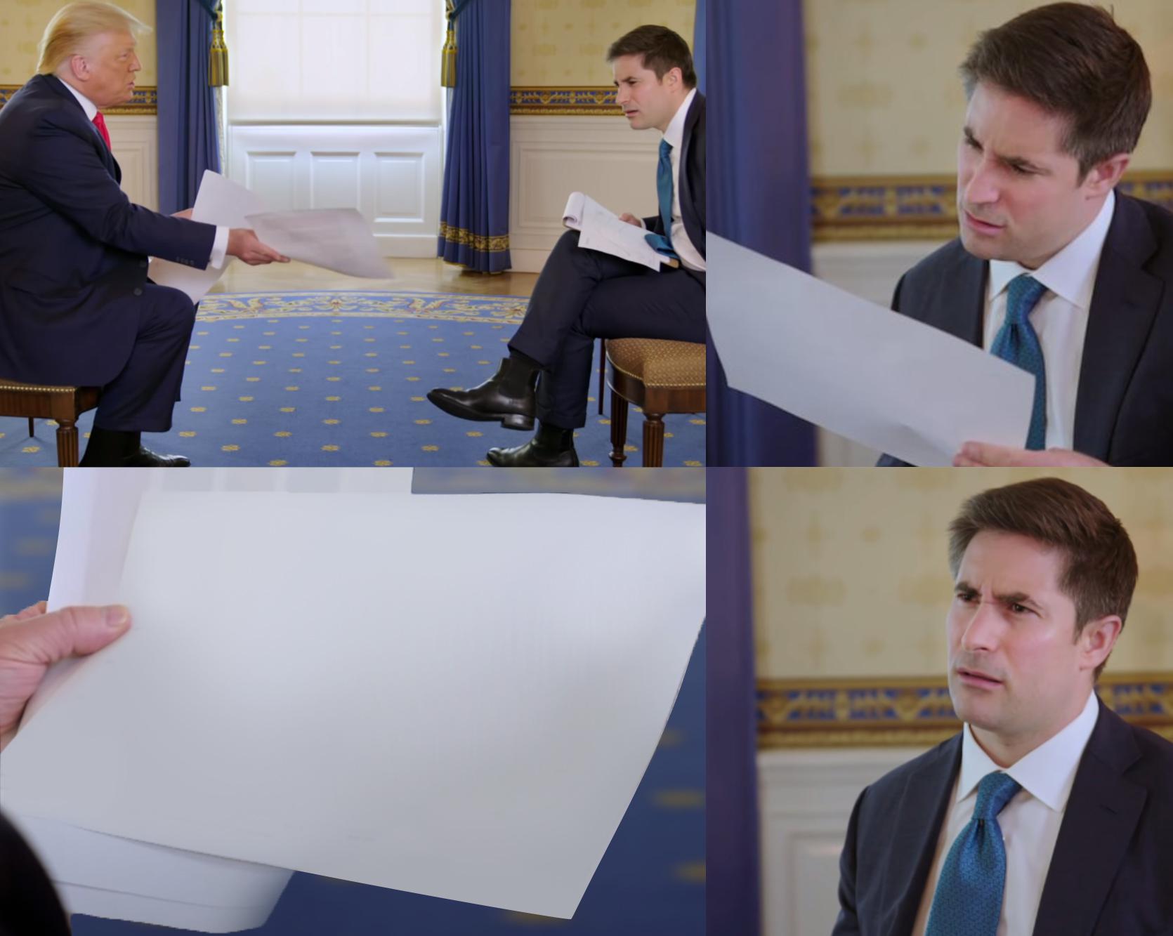 Trump Axios Interview Memes Imgflip