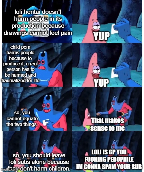 patrick not my wallet Imgflip