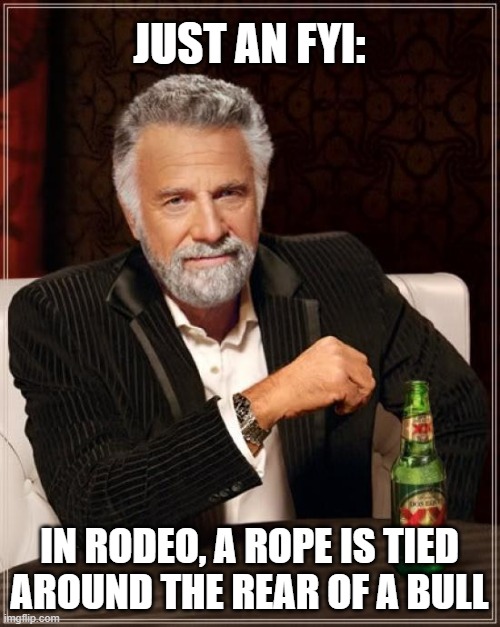 Let's rodeo! Wait... Who rides who again? Imgflip