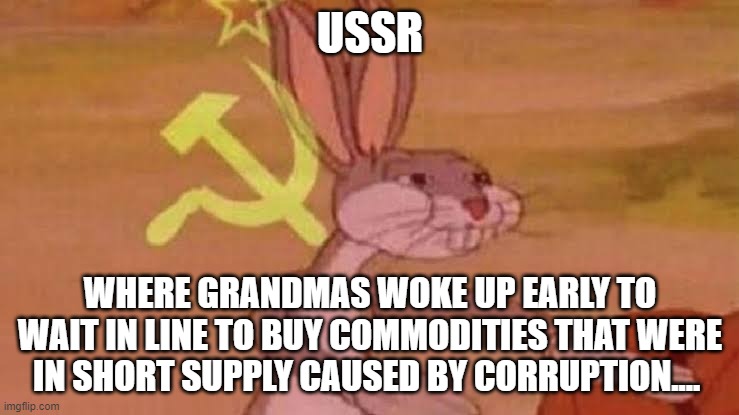 Image tagged in soviet bugs bunny Imgflip