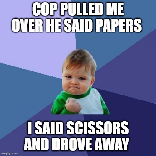 success kid returns Imgflip