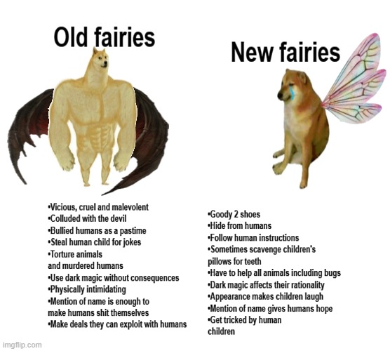 Fairies are evil Imgflip