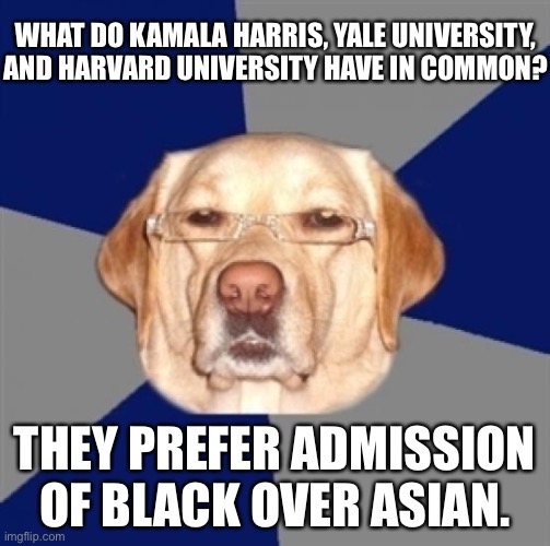 Blasian admission policies Imgflip