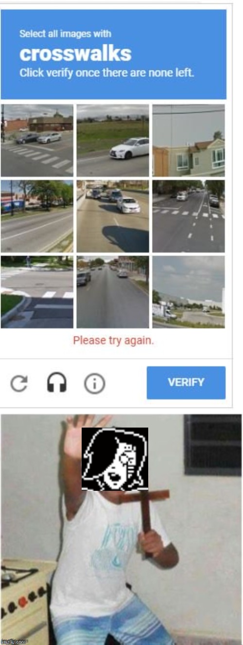 Not a robot Imgflip