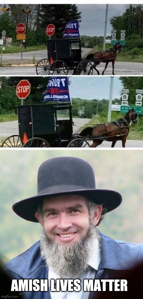 TRUMP DOING SO GOOD EVEN AMISH ARE SUPPORTING HIM Imgflip