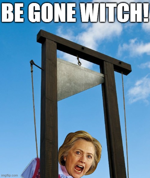 Image tagged in guillotine brian,hillary clinton,hillary is a black