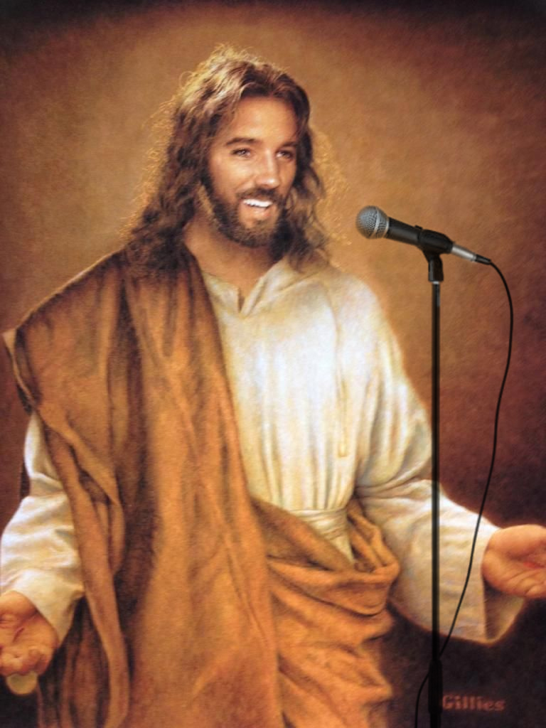 Comedian Jesus Blank Template Imgflip