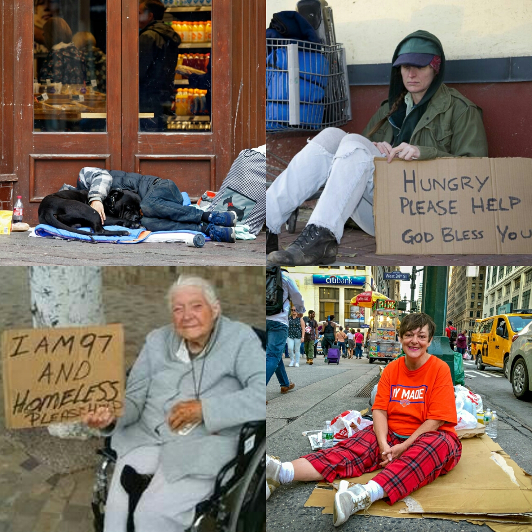 Homeless people Blank Template Imgflip