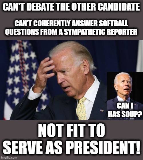 Joe Biden is a senile creep. Imgflip