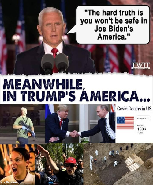 Trump's legacy is danger and divisivness Imgflip