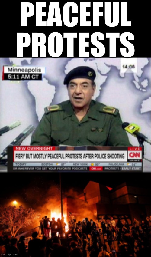 Peaceful protests... Imgflip