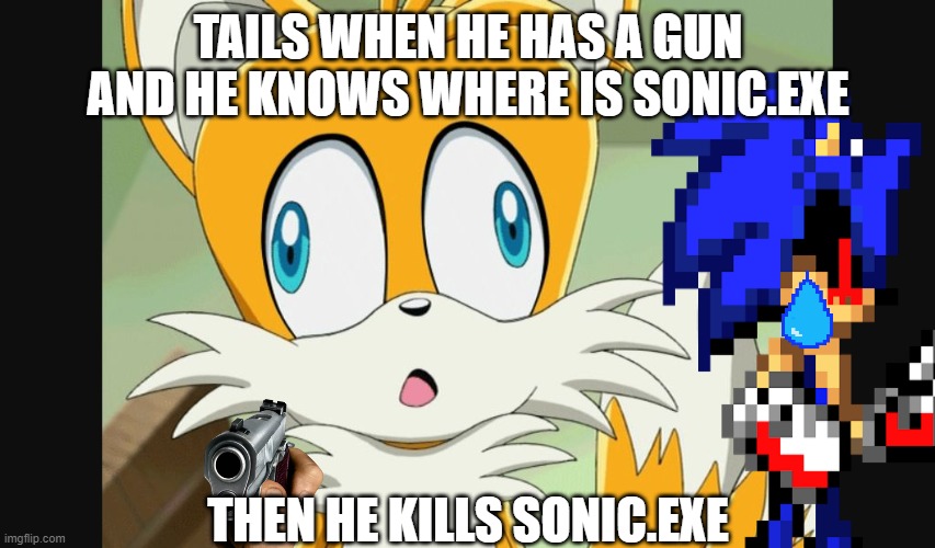 sonic Derp Tails Imgflip